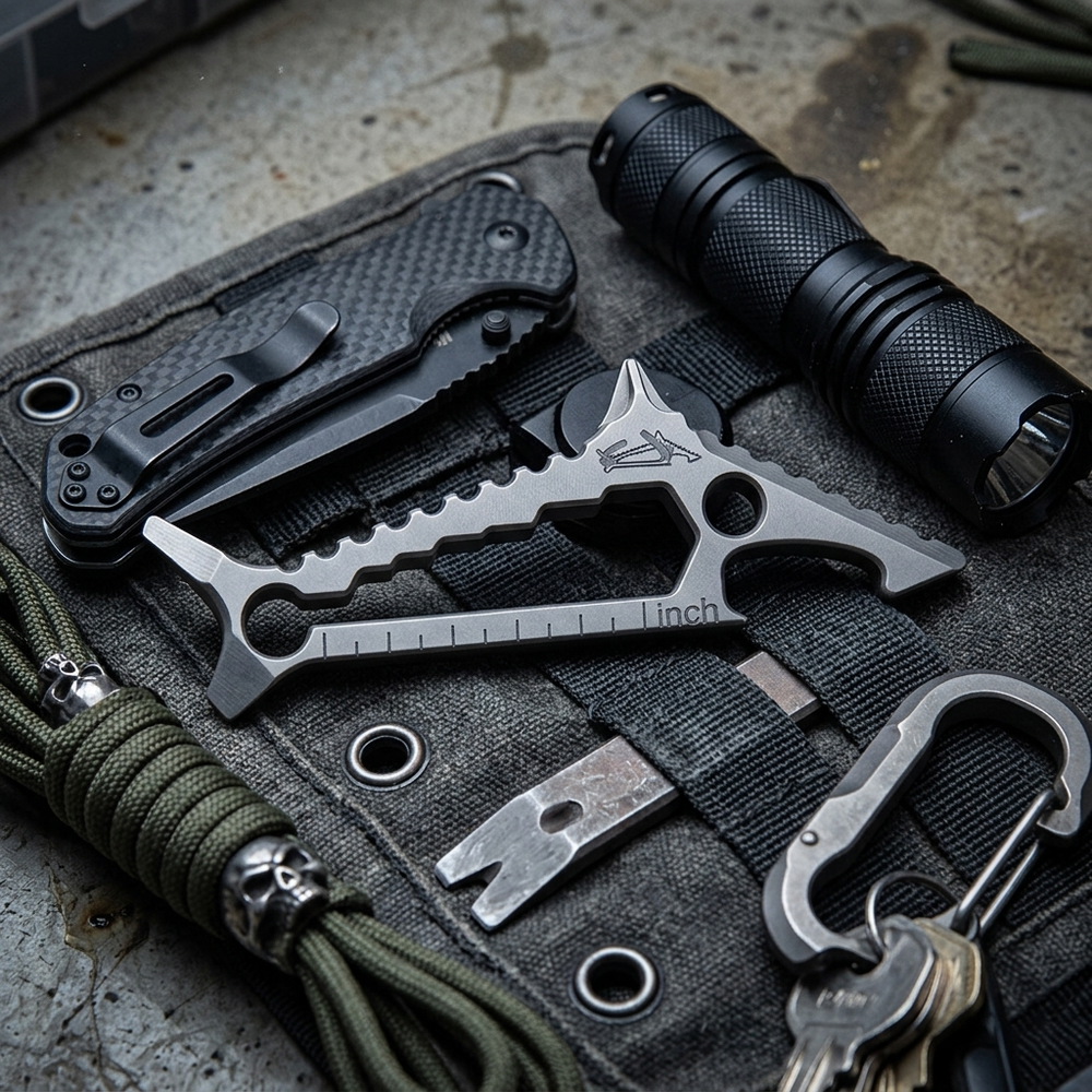 VORN Ti — Precision Titanium EDC Multi-Tool for Everyday Utility and Outdoor Readiness