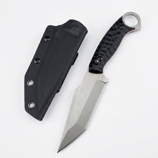 The Tharvex:7Cr13MoV Fixed Blade Survival G10 HandleEDC Knife