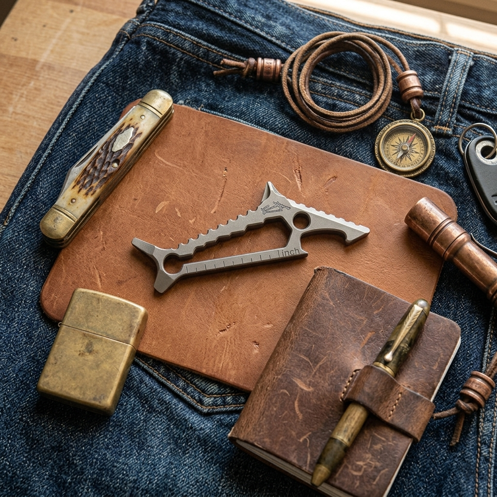 VORN Ti — Precision Titanium EDC Multi-Tool for Everyday Utility and Outdoor Readiness