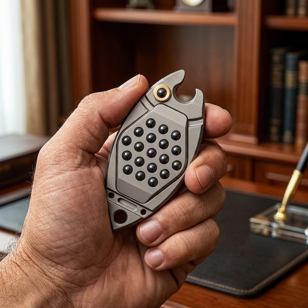 Bubble Fish:Titanium Pry Bar Detachable Multi-Tool Gear EDC Tool