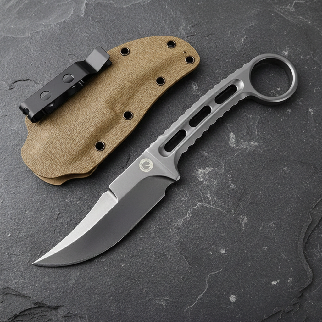 Assassin - AUS-10 Full-Tang Fixed Blade for EDC & Outdoor Knife