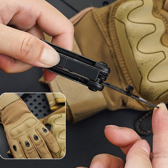 The Vortex: Portable Folding Survival Multi-Tool EDC Gear