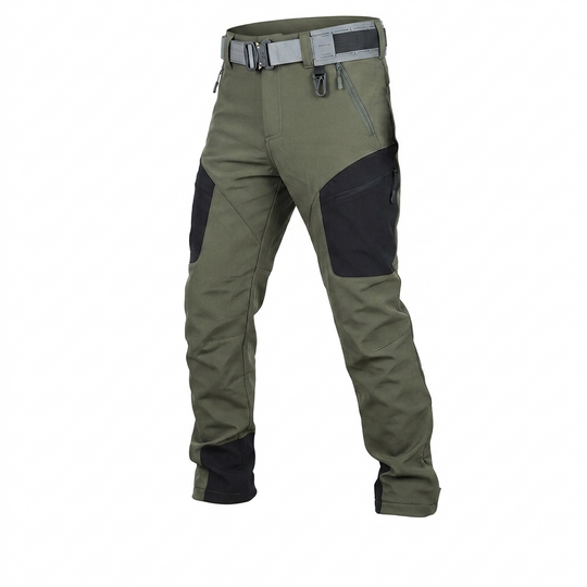 ArcticShield - Thermal Softshell Cargo Pants for Men Waterproof, Windproof, Fleece-Lined Winter Outdoor Tactical Pants