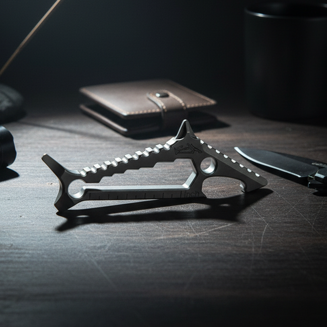 VORN Ti — Precision Titanium EDC Multi-Tool for Everyday Utility and Outdoor Readiness