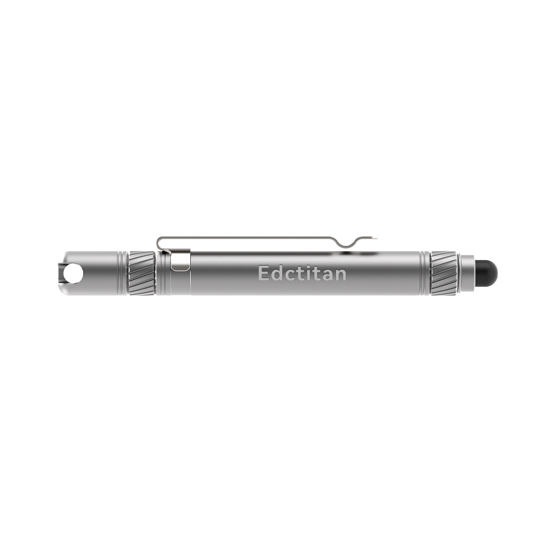 The OmniPen: Titanium Pocket Tool with 5 Smart Functions