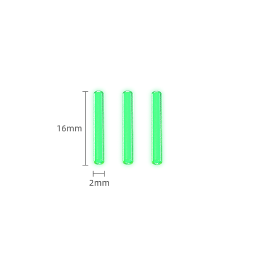 ADD-ONS:Glass Luminous Vials (pack of 3)