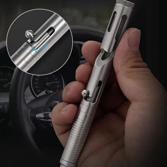 The BoltX:Titanium Mechanical Bolt Action EDC Tactical Pen