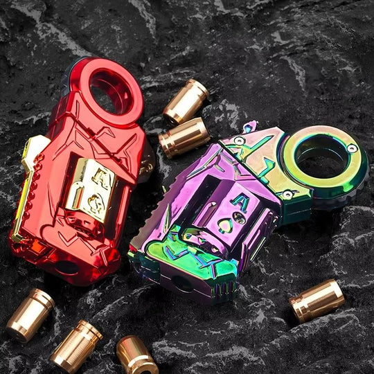 Nano-Fission:Alloy Multi-Fun Launcher Eject, Spin & Relieve Fidget Toy