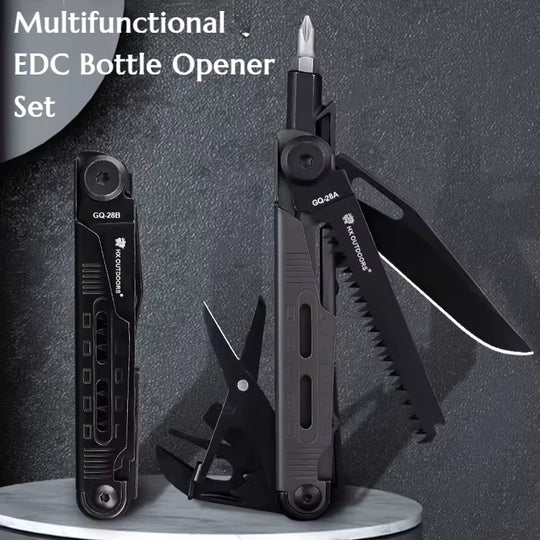 The Vortex: Portable Folding Survival Multi-Tool EDC Gear