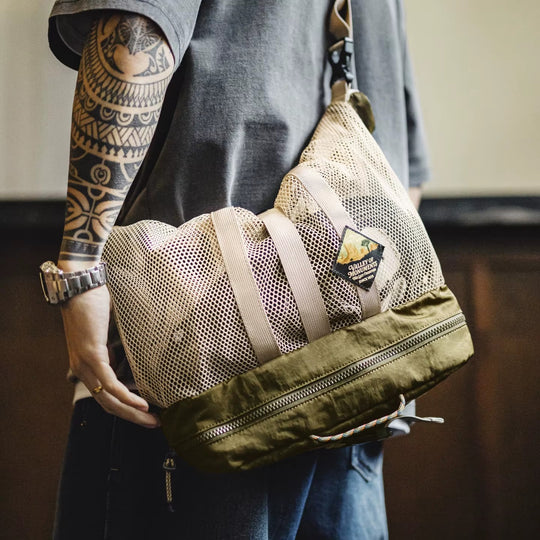 The Zerun:Multifunctional Folding Fishing Large Capacity Bag