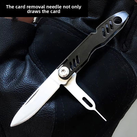 Tactical Pocket-Mite: The Ultimate 6-in-1 Keychain Companion for Daily Tasks