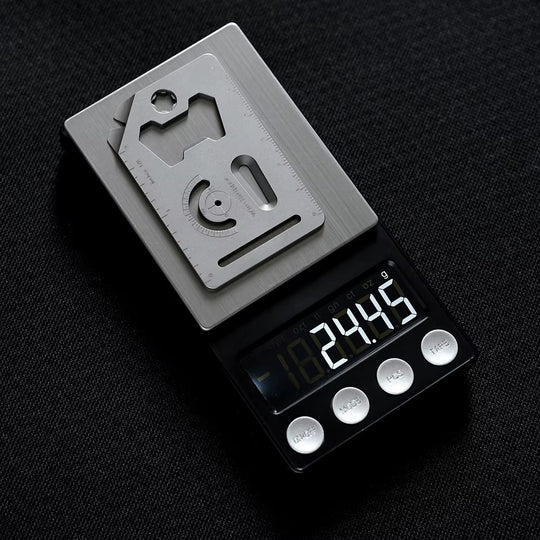 The Pocket Core:Titanium 8-in-1 Multi-Tool EDC Card