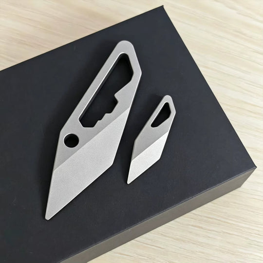 The Titan Fang:TC4 Titanium EDC Pry Bar & Screwdriver