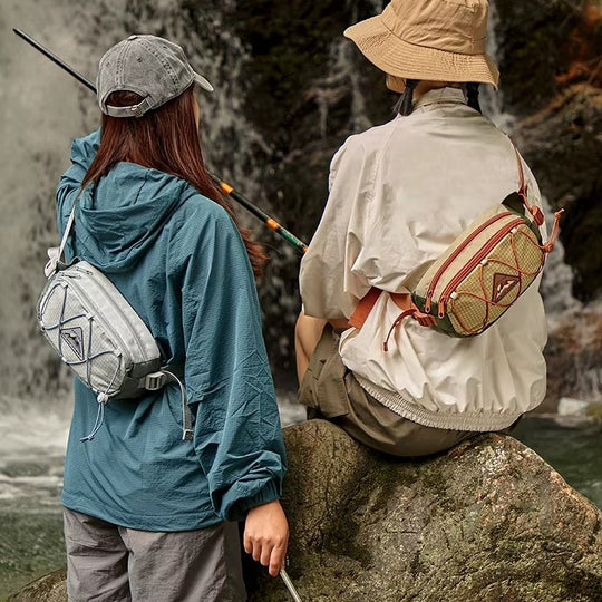 The Lunex:Vintage Crossbody Chest Sport Waist Pack Bag