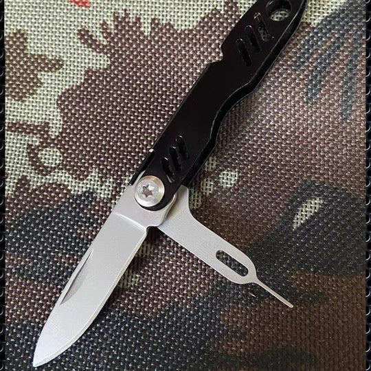 Tactical Pocket-Mite: The Ultimate 6-in-1 Keychain Companion for Daily Tasks