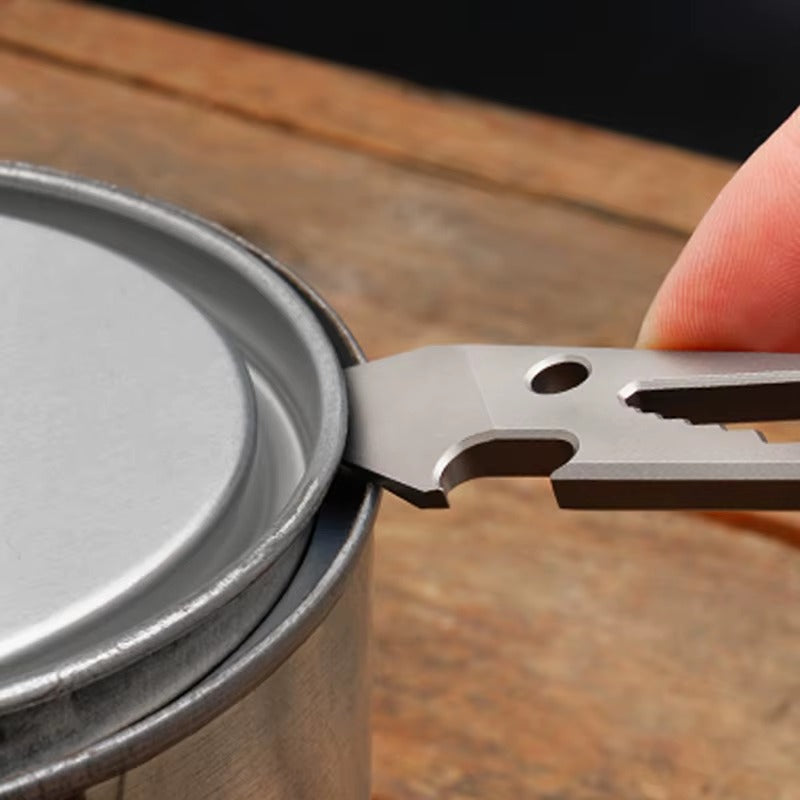 The SharkFin:Mini Titanium EDC  Multi-Tool Pry Bar