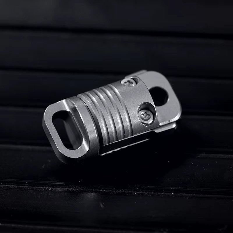 Magic Levitation:Titanium Alloy Magnetic Keychain Universal Snap Connector Buckle Set