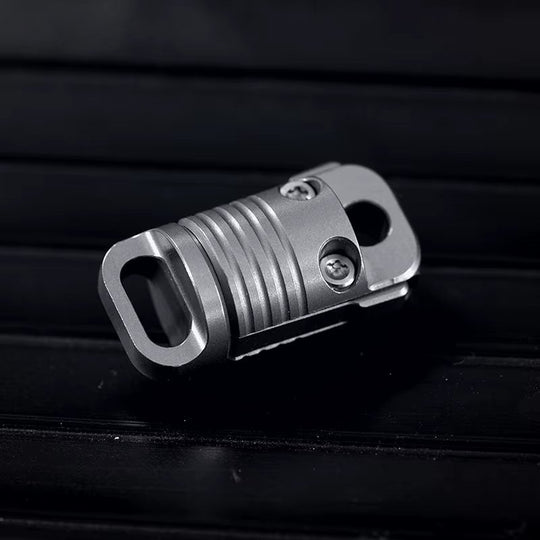 Magic Levitation:Titanium Alloy Magnetic Keychain Universal Snap Connector Buckle Set