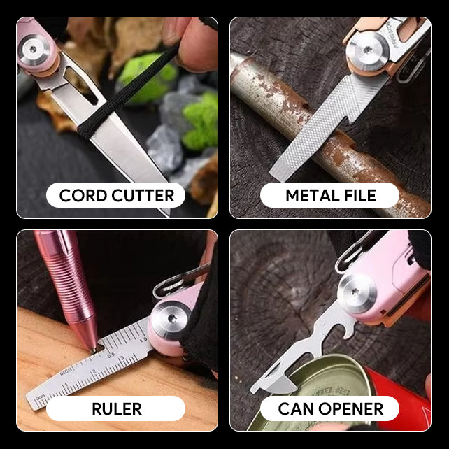 The Dual-Tone:Foldable All-in-One Large Shears EDC Multi-tool