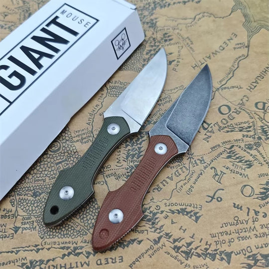 The Xavrik:D2 Steel Full-Tang EDC Outdoor Knife