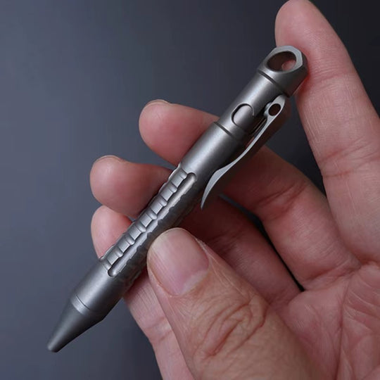The Steel Spark:Mini Titanium Tactical Pen