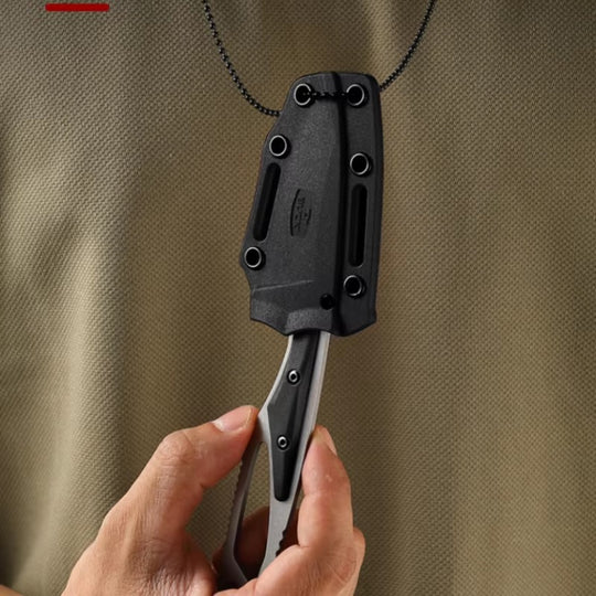 The Neckvex:Mini Neck Full-Tang Outdoor Tactical Knife