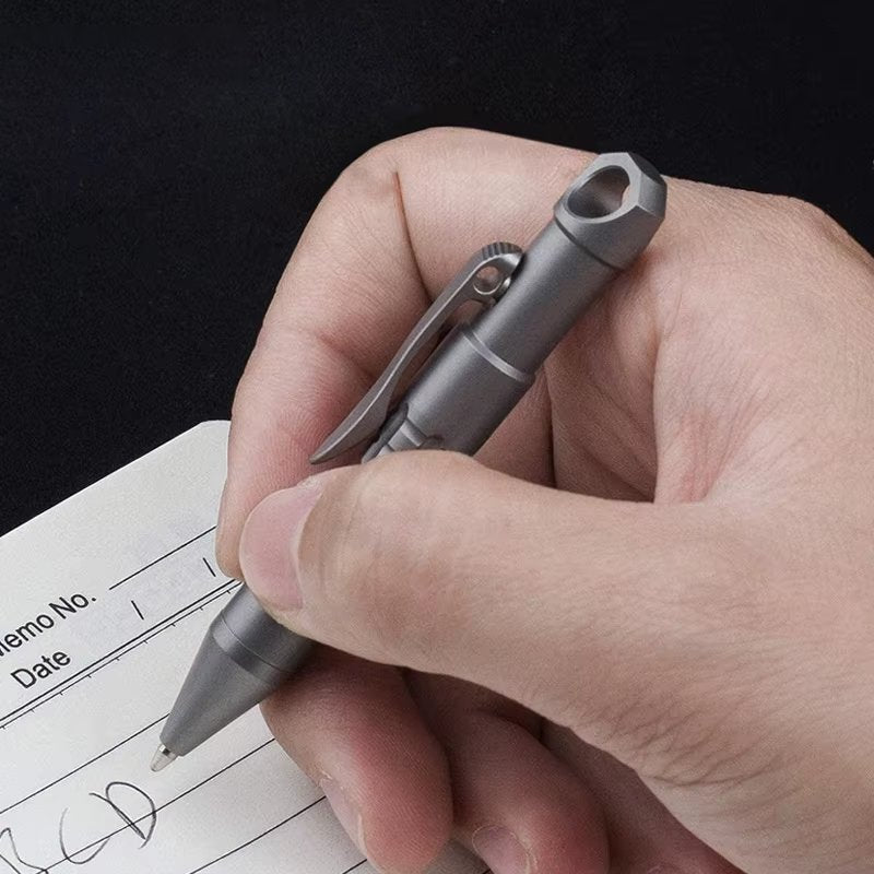 The Steel Spark:Mini Titanium Tactical Pen