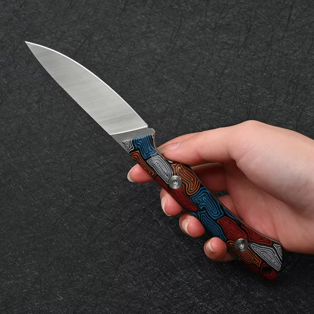 Steel Nova: PM Stainless Steel Compact Outdoor Tool Tactical Survival EDC Knife