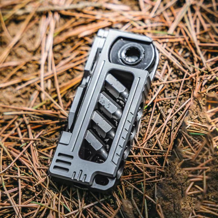 Mobile Arsenal-Titanium All-in-One Pocket Adjustable Spanner Repair Outdoor Tool