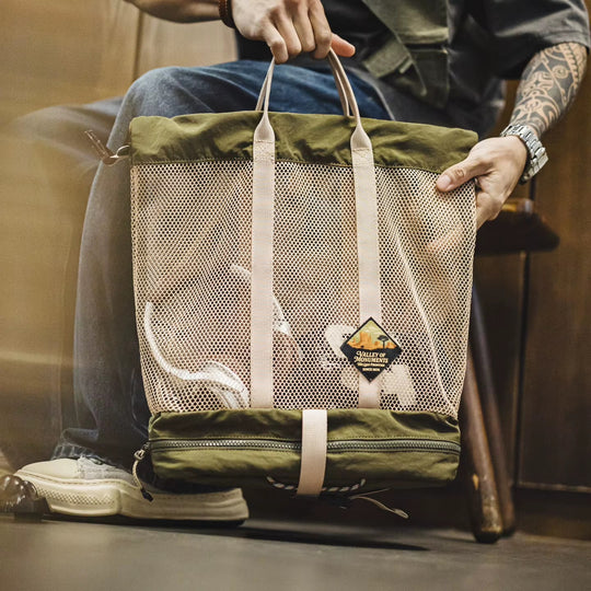 The Zerun:Multifunctional Folding Fishing Large Capacity Bag