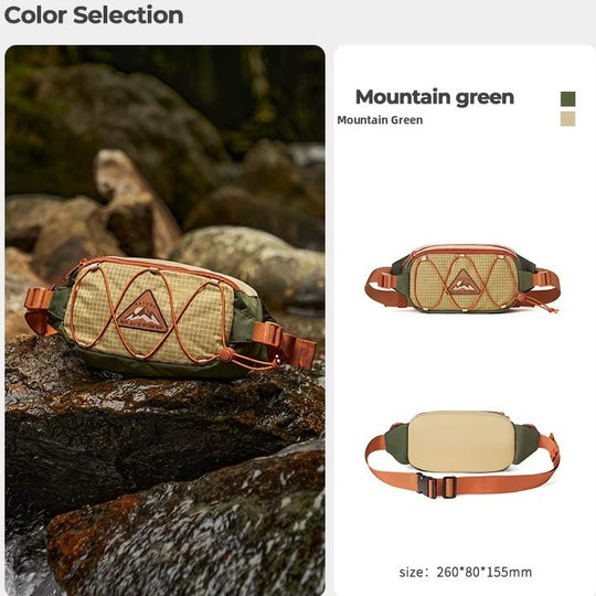 The Lunex:Vintage Crossbody Chest Sport Waist Pack Bag