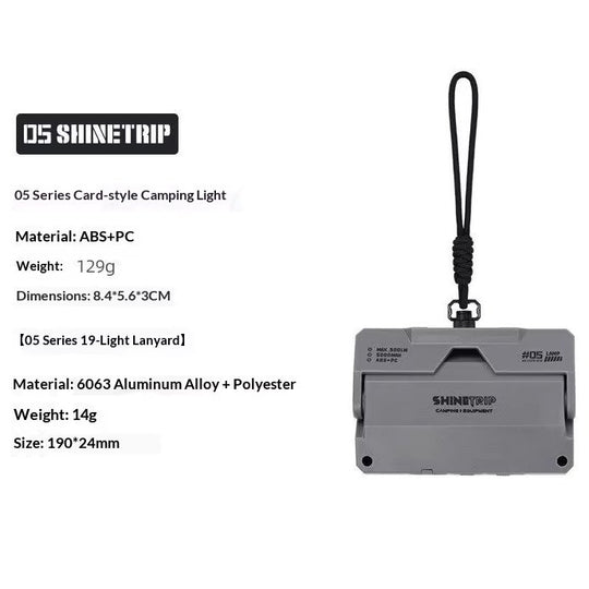 The Card-Style:Ultra-Long Magnetic Outdoor Camping Light