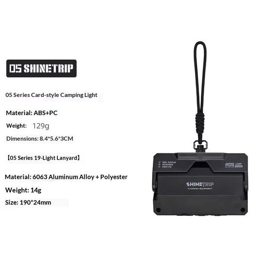 The Card-Style:Ultra-Long Magnetic Outdoor Camping Light
