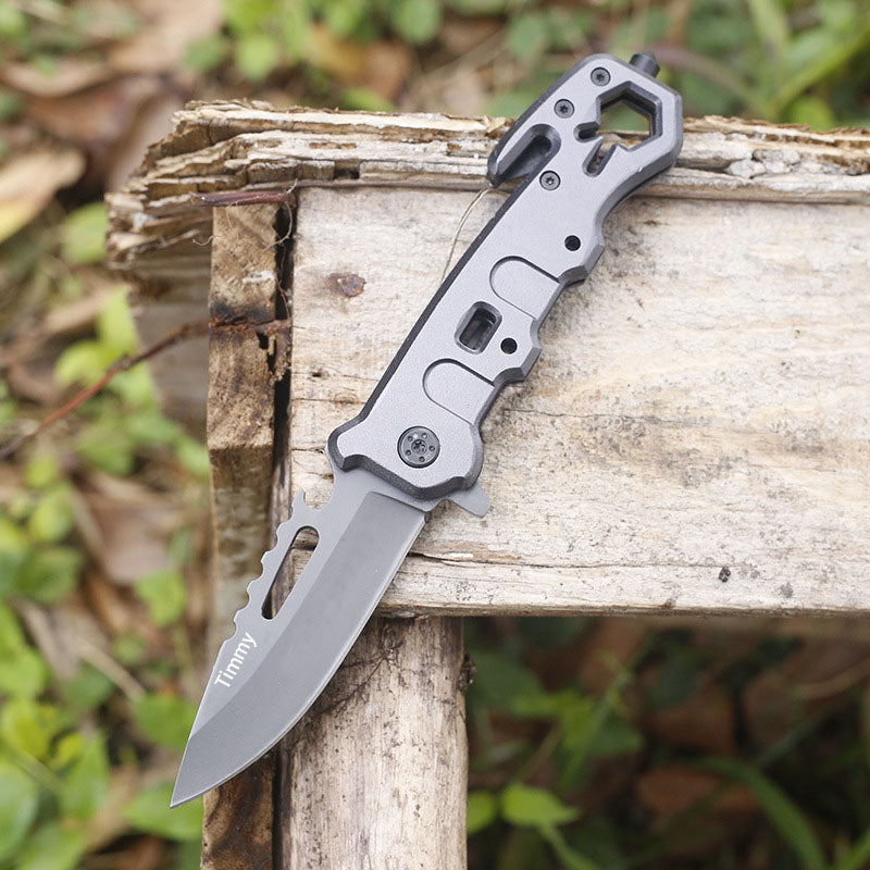 Apex Shatter:  Stainless Steel Emergency Rescue Knife