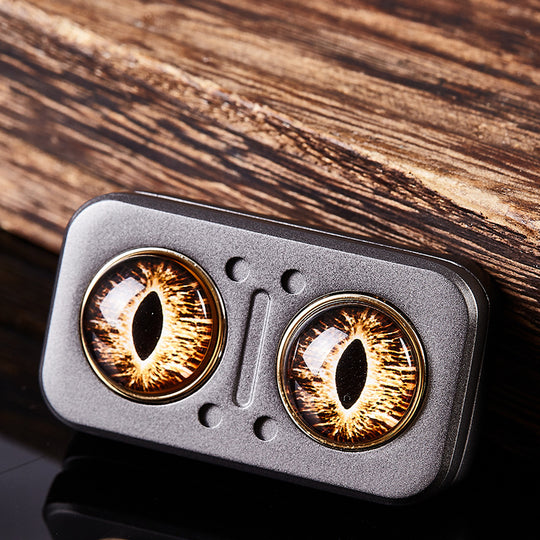 Owl Fidget Coin – 360° Magnetic Spinner