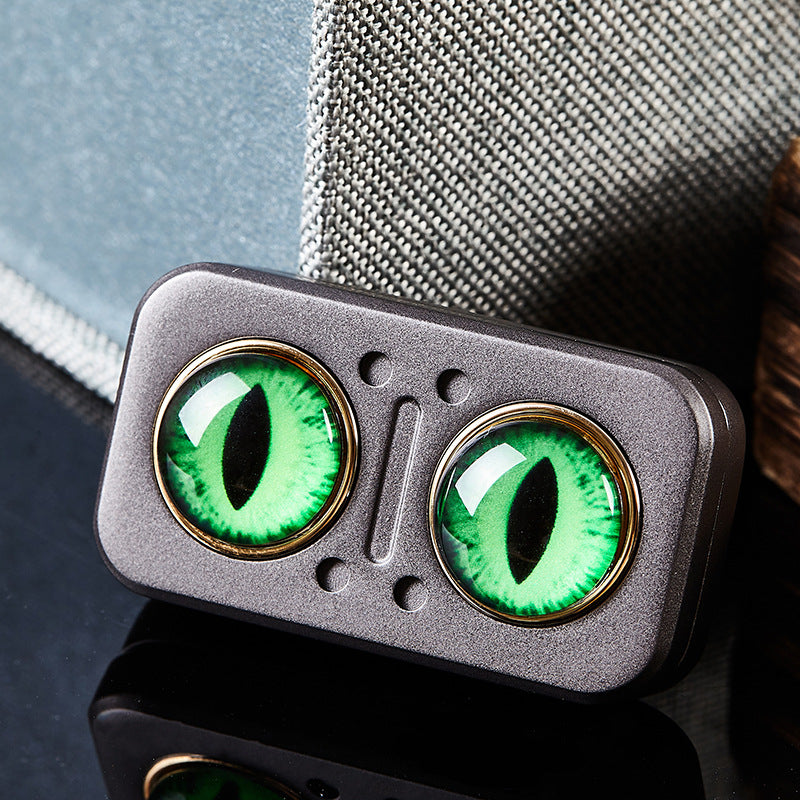 Owl Fidget Coin – 360° Magnetic Spinner