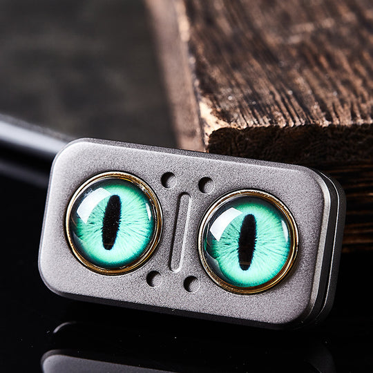 Owl Fidget Coin – 360° Magnetic Spinner