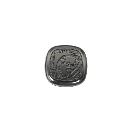Cross-Lock Metal Push Fidget Slider:EDC Stress Relief Clicking Coin Toy