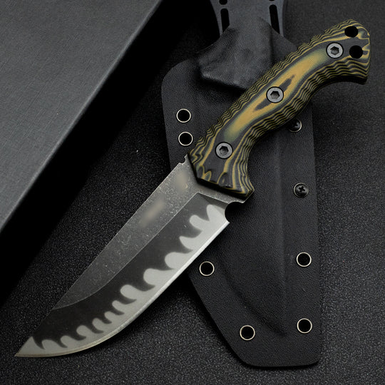 M26 Fixed Blade – Wear Resistant Edge, G10 Handle, Jungle Hunting Tactical EDC Knife