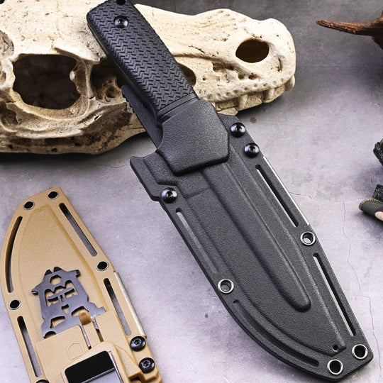 Talon Fixed Blade – Tactical Outdoor Survival Knife with Textured G10 Handle & Kydex Sheath