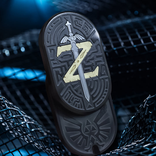 Sword & Shield:3-in-1 EDC Fidget Spinner Mechanical Ratchet Toy