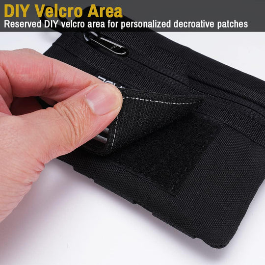 Pocketra:7-in-1 EDC Pouch – Mini Multi-Utility Wallet