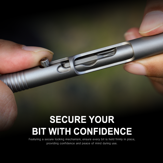 Bullet Ant 3.0 - Titanium Tactical Bolt-Action Multi-Tool Pen