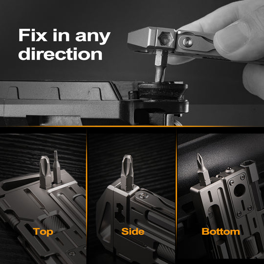 OmniPro Wrench 3.0：Titanium Multi-Tool Wrench System