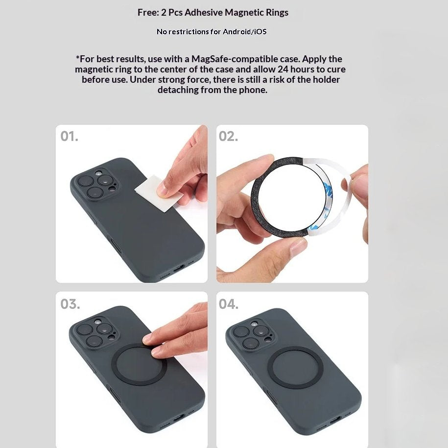 Octopus:Retractable Wing Ultra-thin EDC Magnetic Multi-tool Phone Holder