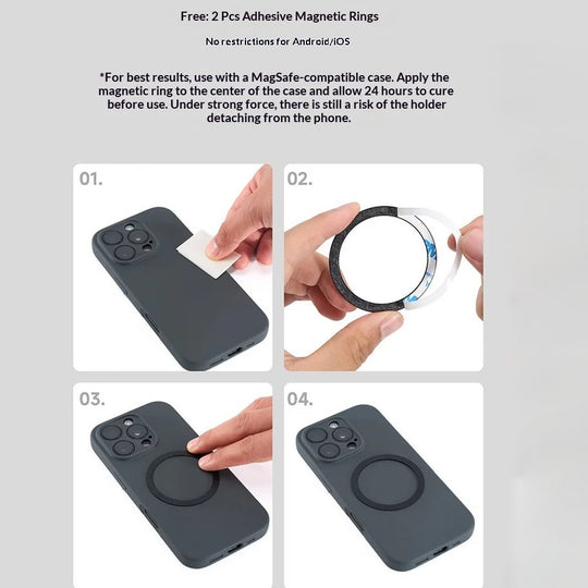 Octopus:Retractable Wing Ultra-thin EDC Magnetic Multi-tool Phone Holder