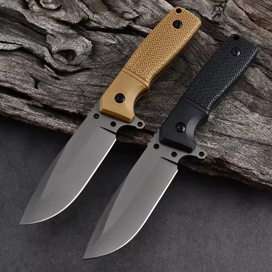 Talon Fixed Blade – Tactical Outdoor Survival Knife with Textured G10 Handle & Kydex Sheath