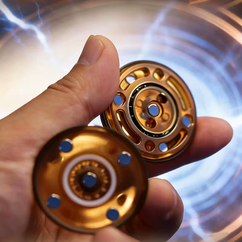 Motor-Feel:Magnetic Vibration & Click-Clack Fingertip Fidget Toy