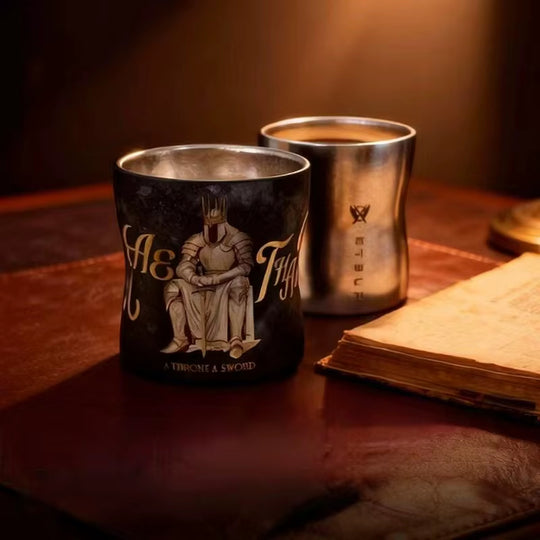 Temperature Butler:ET Pure Titanium Hot & Cold Coffee Cup