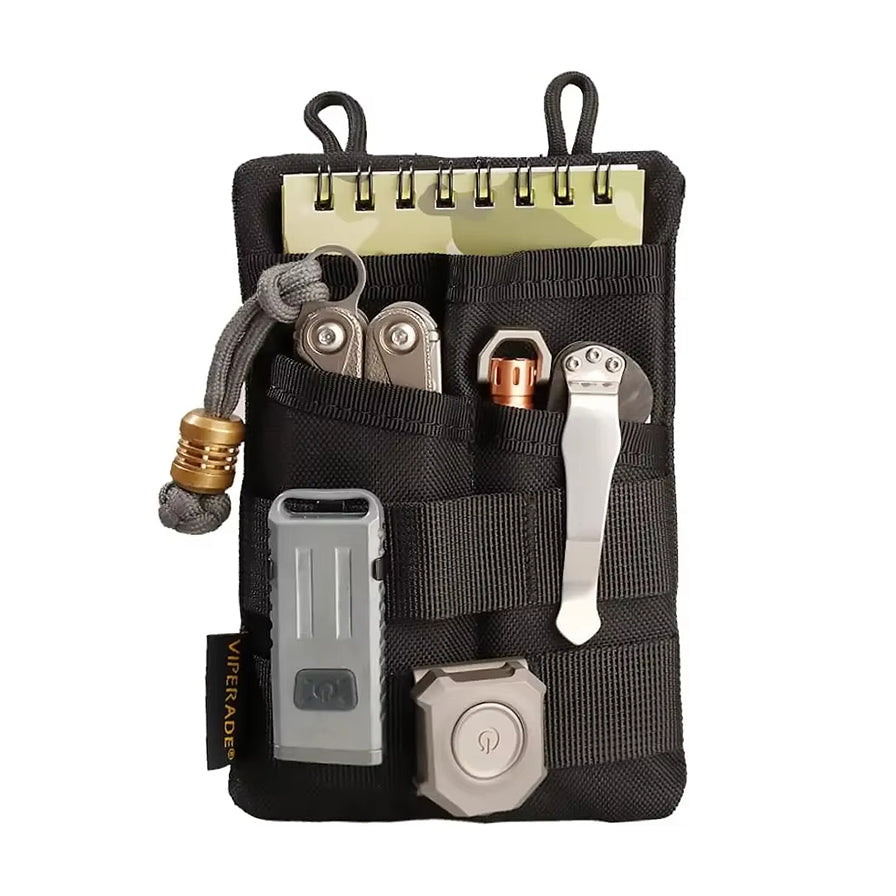 Pocketra:7-in-1 EDC Pouch – Mini Multi-Utility Wallet